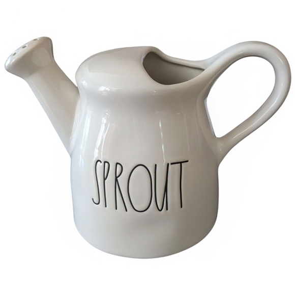 NEW Rae Dunn SPROUT Watering Can - Picture 1 of 5